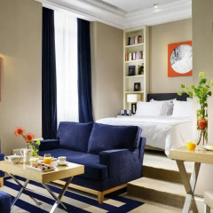 The First Luxury Art Hotel Roma 5* Номер категории Премиум с двуспальной кроватью фото 4