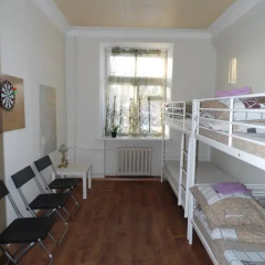 Хостел Омск Кровать в общем номере с двухъярусными кроватями фото 4