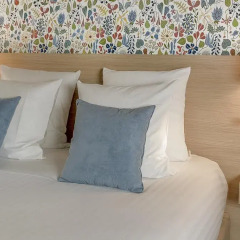 Отель Hôtel Du Centre 2* Стандартный номер с различными типами кроватей фото 8