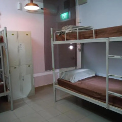Отель Coziee Lodge 2* Кровать в женском общем номере с двухъярусной кроватью