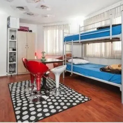 Manon Hostel Galata Кровать в общем номере двухъярусные кровати фото 11