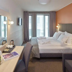 Wellton Riga Hotel & SPA 4* Стандартный номер с двуспальной кроватью фото 16