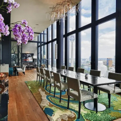 Отель Hyatt Regency Düsseldorf 5* Улучшенный номер с различными типами кроватей фото 4