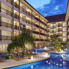 Отель Four Points By Sheraton Bali, Kuta 4* Номер Делюкс с различными типами кроватей фото 4