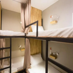Homie Hostel & Cafe' 2* Кровать в общем номере фото 8