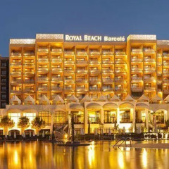 Апартаменты Bulgarienhus Royal Beach Apartments Солнечный берег приотельная территория