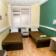 Гостиница Travel Inn Aviamotornaya 2* Стандартный номер с 2 отдельными кроватями (общая ванная комната) фото 11