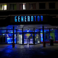 Отель Generator Berlin Prenzlauer Berg Кровать в общем номере с двухъярусной кроватью фото 20