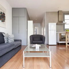 Отель Habitat Apartments Plaza España Испания, Барселона - отзывы, цены и фото номеров - забронировать отель Habitat Apartments Plaza España онлайн комната для гостей фото 2