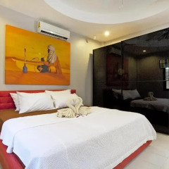 Отель Pratumnak Pool Villa Tanzanite 3* Вилла с различными типами кроватей фото 9
