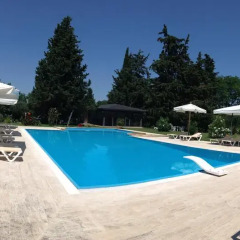 Отель Relais Villa Sant'Isidoro Корридония бассейн