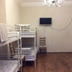 Hostel Moscow2000 Кровати в общем номере с двухъярусными кроватями фото 5