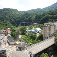 Shiobara Onsen Hotel Насусиобара балкон