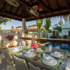Отель Luxury Villa Pina Colada питание