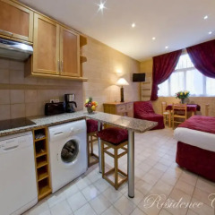 Отель Residence Courcelle 2* Студия с различными типами кроватей фото 4