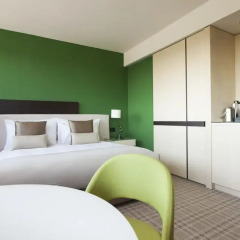 Отель Crowne Plaza Geneva 4* Стандартный номер с различными типами кроватей фото 7