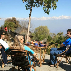 Отель Namobuddha Resort Непал, Бхактапур - отзывы, цены и фото номеров - забронировать отель Namobuddha Resort онлайн приотельная территория фото 2