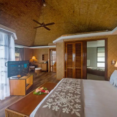 Отель InterContinental Resort Tahiti 4* Бунгало с различными типами кроватей фото 2