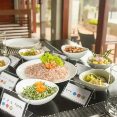 Отель Amba Ayurveda Boutique Hotel Шри-Ланка, Пляж Golden Mile - отзывы, цены и фото номеров - забронировать отель Amba Ayurveda Boutique Hotel онлайн питание фото 3