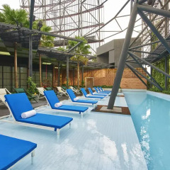 Oasia Hotel Downtown Singapore 4* Улучшенный номер с различными типами кроватей фото 4