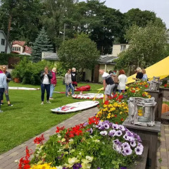 Отель Guest House and camping Jurmala Стандартный номер с двуспальной кроватью фото 25