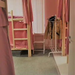 Rus Nagatinskaya Hostel Кровать в общем номере с двухъярусной кроватью фото 5