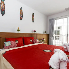 Отель Larn Park Resortel Номер Делюкс с двуспальной кроватью фото 3