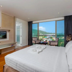 Апартаменты G1 Serviced Apartment Kamala Beach Стандартный номер разные типы кроватей фото 16