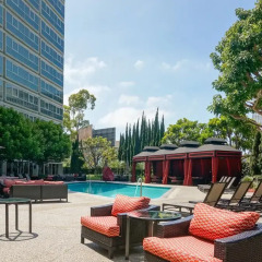 Отель Sheraton Gateway Los Angeles США, Лос-Анджелес - отзывы, цены и фото номеров - забронировать отель Sheraton Gateway Los Angeles онлайн бассейн фото 2