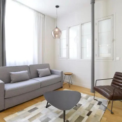 Отель Parisian Home - Appartements Grands Boulevards, 2 bedrooms Франция, Париж - отзывы, цены и фото номеров - забронировать отель Parisian Home - Appartements Grands Boulevards, 2 bedrooms онлайн комната для гостей фото 3