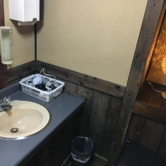Отель Sujiyu Onsen Daikokuya Япония, Минамиогуни - отзывы, цены и фото номеров - забронировать отель Sujiyu Onsen Daikokuya онлайн ванная