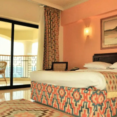 Отель Sunrise Holidays Resort Hurghada (Только для взрослых) 5* Стандартный номер с двуспальной кроватью фото 2