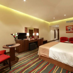 Al Khaleej Plaza Hotel 4* Стандартный номер с разными типами кроватей фото 7