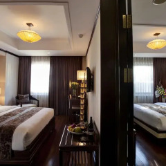 Golden Lotus Luxury Hotel 3* Стандартный номер с различными типами кроватей фото 6