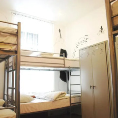 Chicago Hostel Кровать в общем номере с двухъярусной кроватью фото 5