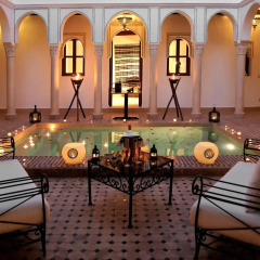 Отель Riad Le Jardin D`Abdou Марракеш спортивное сооружение