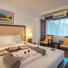 Отель Aonang All Seasons Beach Resort 3* Улучшенный номер с различными типами кроватей фото 4