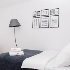 Отель Hosapartments City Center Улучшенные апартаменты с различными типами кроватей фото 11