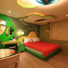 Haeundae Grimm Hotel 2* Номер Делюкс с различными типами кроватей фото 45