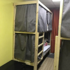 Хостел Медовый Кровать в женском общем номере с двухъярусной кроватью фото 11