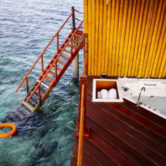Отель Adaaran Prestige Water Villas Медупару спа