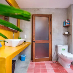 Отель An Bang Family Beach Home ванная