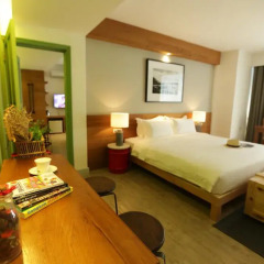 Nandha Hotel 3* Номер Делюкс с различными типами кроватей фото 9