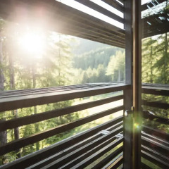 Отель Vigilius Mountain Resort Лана балкон