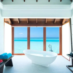 Отель Anantara Dhigu Maldives Resort 5* Люкс с различными типами кроватей фото 2