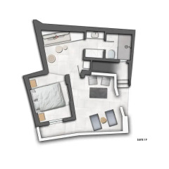 Отель Porto Fira Suites 4* Стандартный номер с различными типами кроватей фото 20