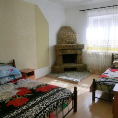 Гостиница Айс Черри Домбай комната для гостей фото 5