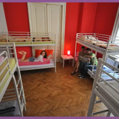 Fifth Hostel Кровать в общем номере с двухъярусной кроватью фото 4