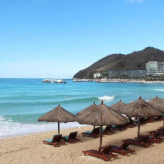 Отель Sunshine Resort Intime Sanya пляж фото 2