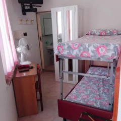 Hotel Parigi 3* Кровать в общем номере с двухъярусной кроватью